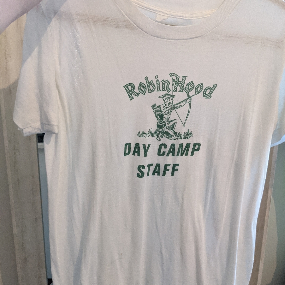 Vintage 1960's robinhood camp tee